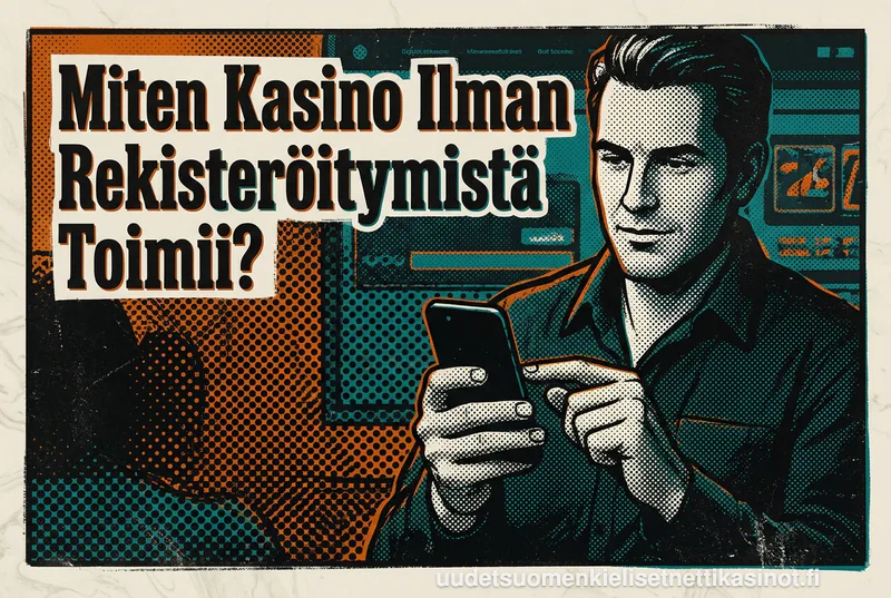 Miten Kasino Ilman Rekisteröitymistä Toimii?